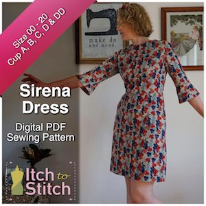 Itch to Stitch Sirena PDF Sewing Pattern 300 x 300