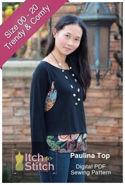 Paulina Top PDF Sewing Pattern Has Arrived! | Itch to Stitch