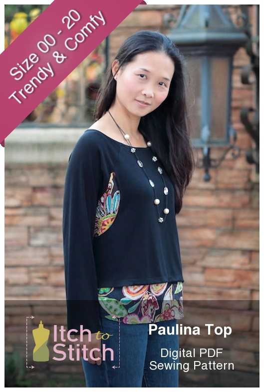 Paulina Top PDF Sewing Pattern