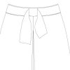 Emily Culottes PDF Pattern Waist Tie Option