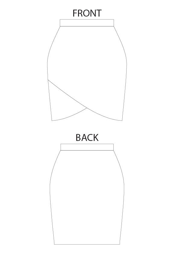 Lindy Petal Skirt Digital Sewing Pattern (PDF) | Itch to Stitch