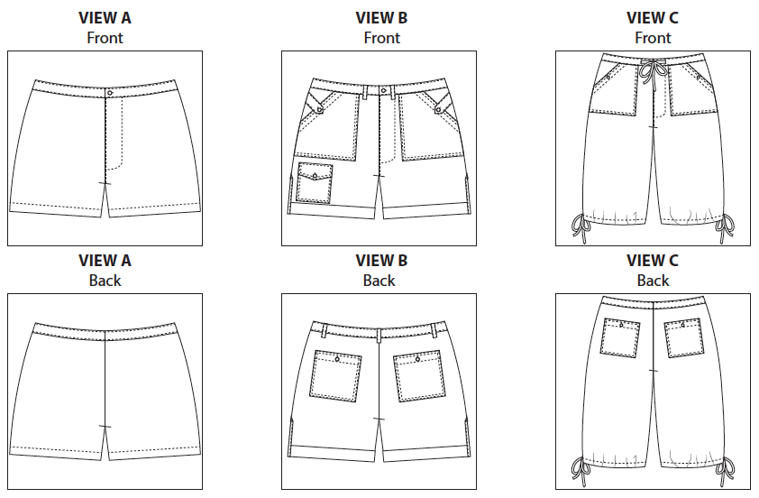 27+ Shorts Pattern Sewing Pdf - KathyrnDana