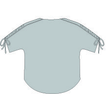 Carey Top PDF Sewing Pattern Line Drawing Back View