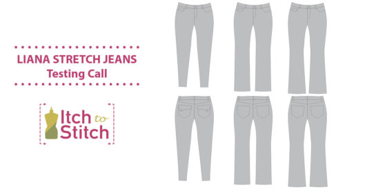 Itch to Stitch Liana Stretch Jeans Testing