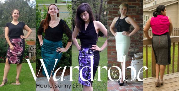 Itch to Stitch Birthday - Wardrobe by Me - Haute Skinny Skirt