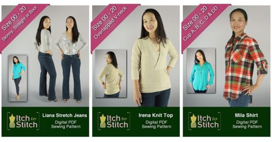 Pattern Releases + Sale: Liana Jeans, Irena Knit Top & Mila Shirt