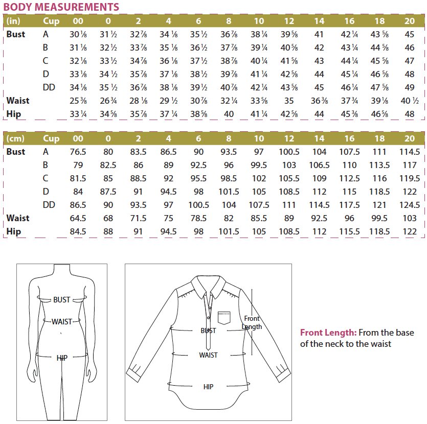 Mila Shirt Digital Sewing Pattern Pdf