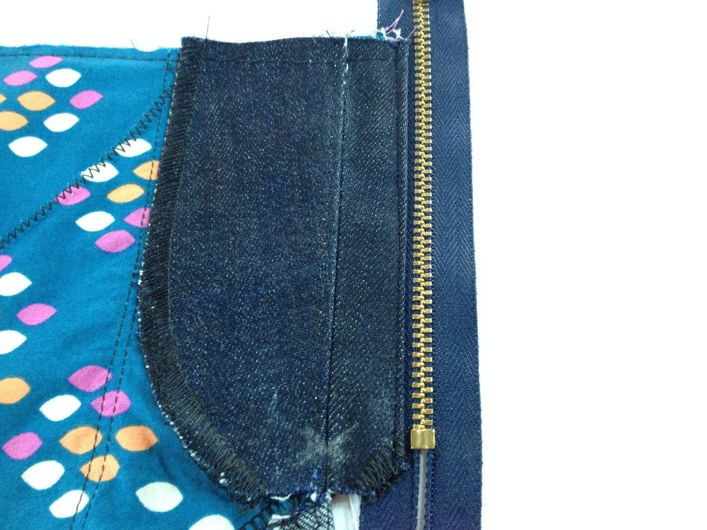 Liana Stretch Jeans Sewalong Day 8 stitch