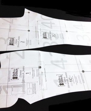 Liana Jeans Sew Along: Day 3 – Choosing a Size & Cutting Test Garment ...