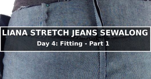 Liana Stretch Jeans Sewalong Day 4