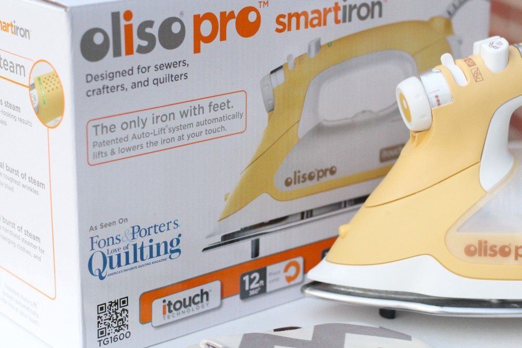 Oliso Smart Clothing Iron itouch Technology TG1100 Quilting Sewing Clothing