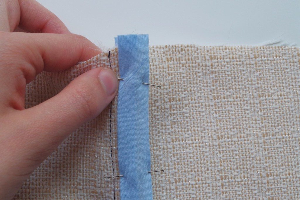 Bias Bound Seam - Binding Seams in 3 Steps