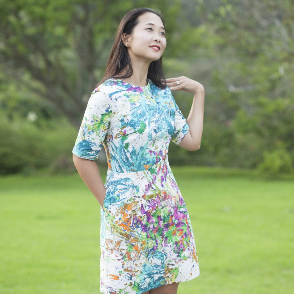Itch to Stitch Sirena Dress PDF Sewing Pattern Sleeve Cuff Option