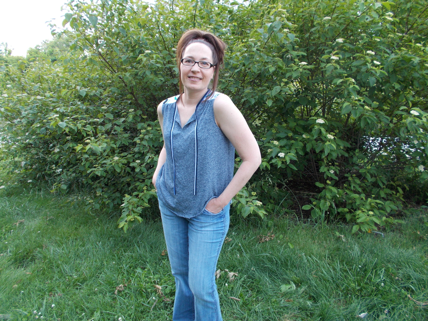 Itch to Stitch Vienna Tank PDF Sewing Pattern Tester Photo