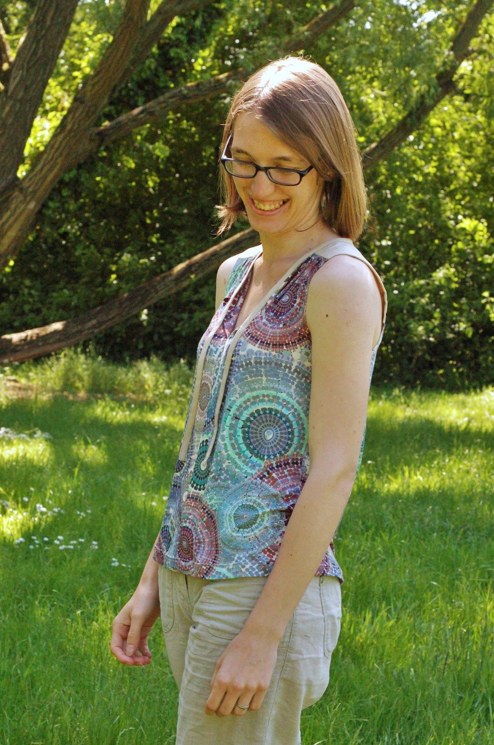 Itch to Stitch Vienna Tank PDF Sewing Pattern Tester Photo