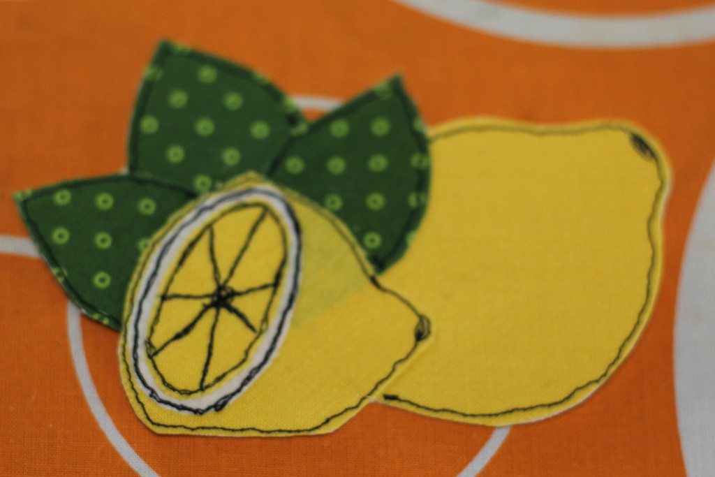 Free Motion Applique with a Free Download