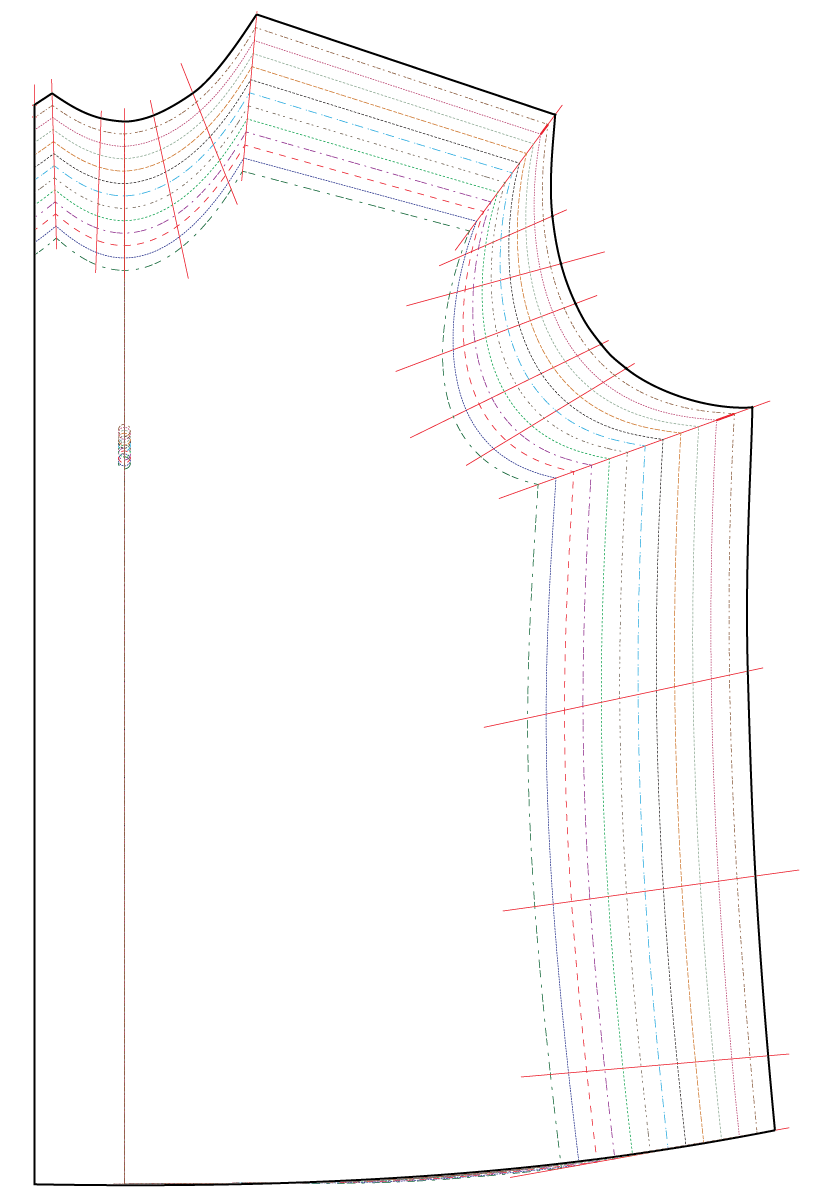 How to Grade a Pattern Up or Down a Size (or Two)