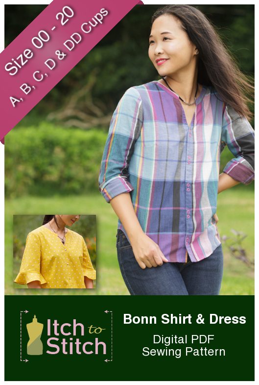 Bonn Shirt & Dress PDF Sewing Pattern