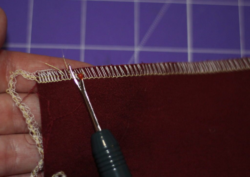 Save Your Sanity Removing Serger Threads Itch to Stitch