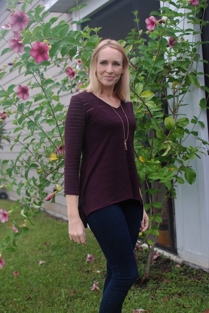 Arenal Top Sewing Pattern Tester Photo