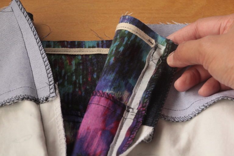 Invisible Zipper with Lining Installation Part 2 Itch to Stitch