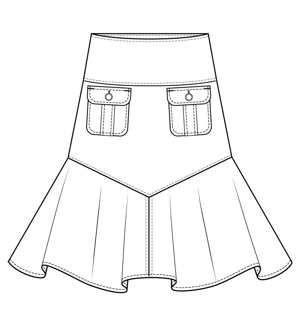 Testing Call: Vientiane Skirt | Itch to Stitch