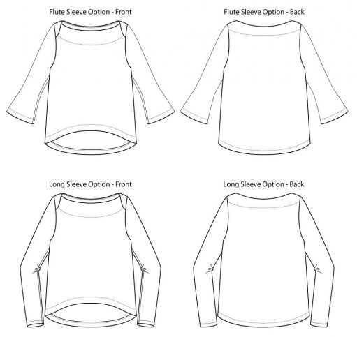 Newport Top Digital Sewing Pattern (PDF) | Itch to Stitch