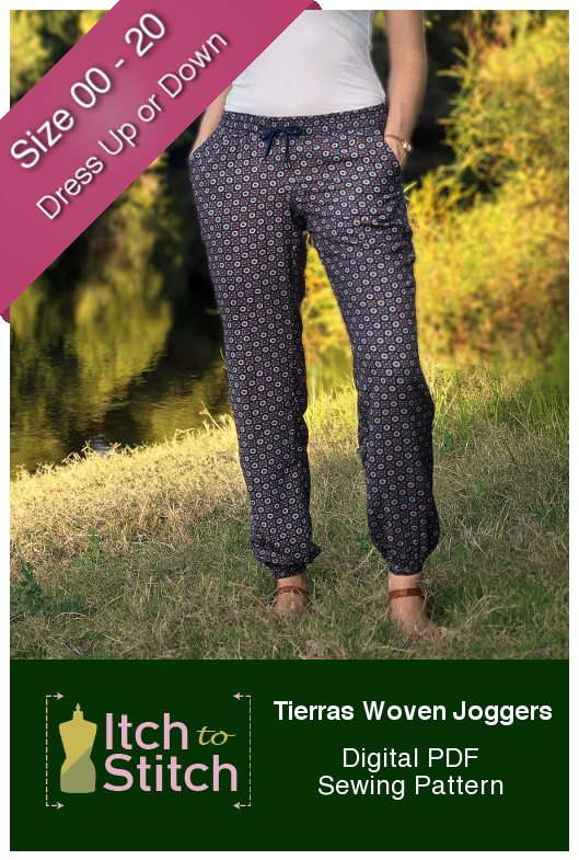 Tierras Woven Joggers Product Hero