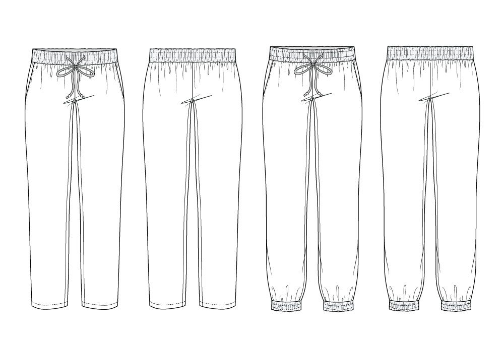 Umbra Pants PDF Sewing Pattern – Fibr & Cloth Studio
