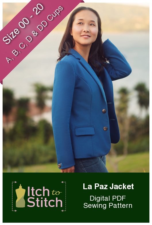 Itch to Stitch La Paz Jacket Sewing Pattern