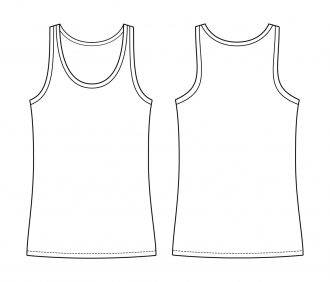 Lago Tank Digital Sewing Pattern (PDF) | Itch to Stitch