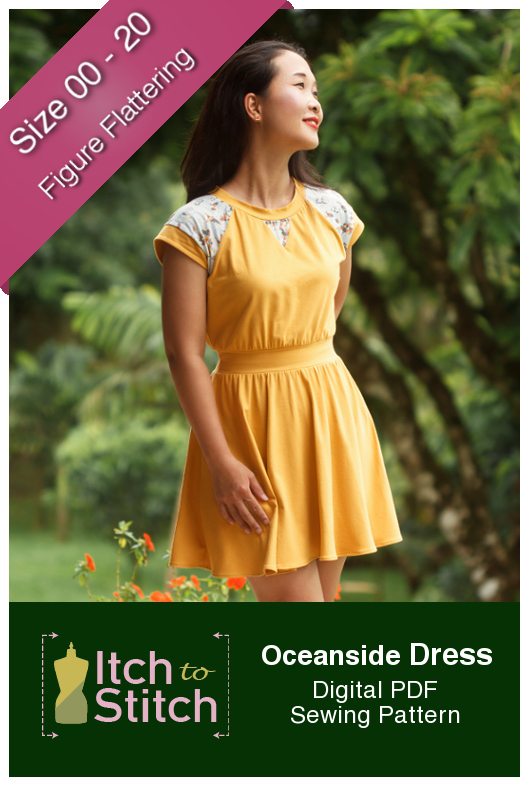 Itch to Stitch Oceanside Dress Sewing Pattern