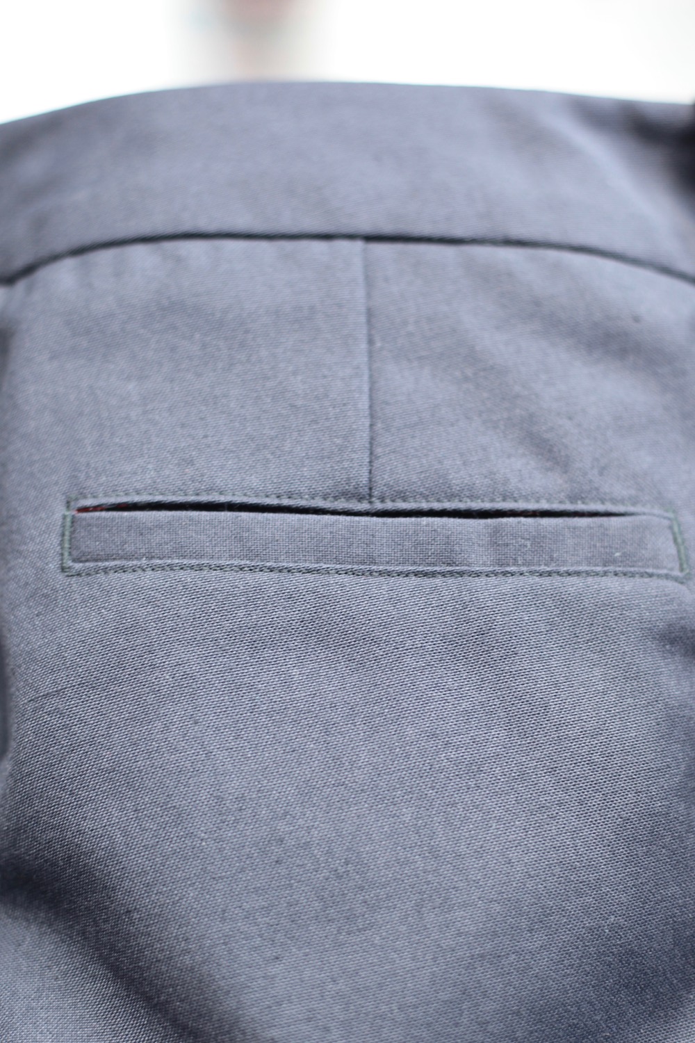 Itch to Stitch North Point Pants Back Welt Pocket