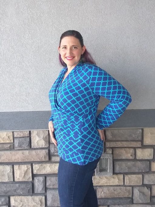 New Pattern: Brasov Wrap Top | Itch to Stitch