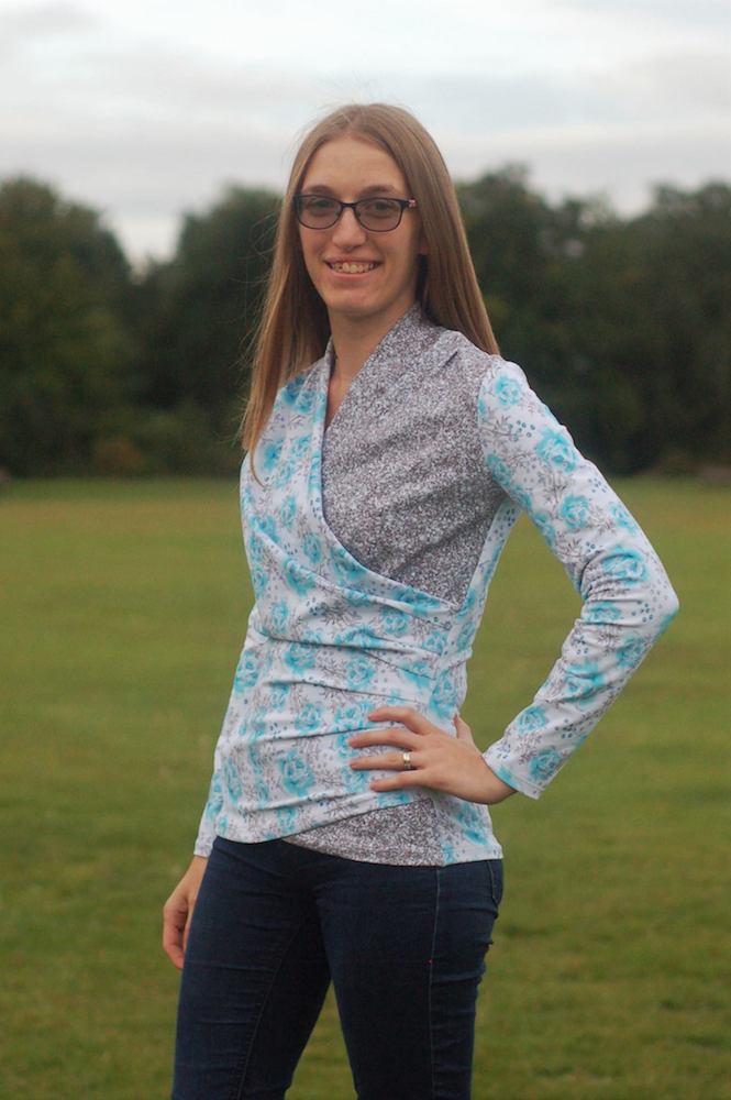 Brasov Wrap Top Digital Sewing Pattern (PDF)