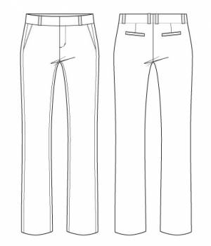 North Point Trousers Digital Sewing Pattern (PDF) | Itch to Stitch
