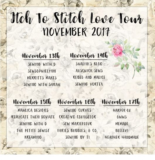 Itch to Stitch Love Blog Tour