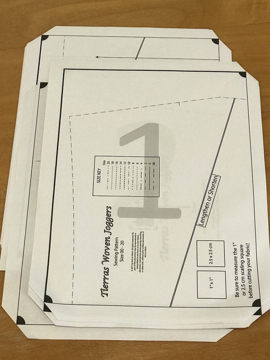 How to print and assemble your PDF sewing pattern — In the Folds