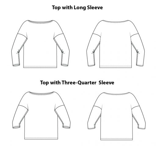 Itch to Stitch Uvita Top PDF Sewing Pattern - Free Pattern