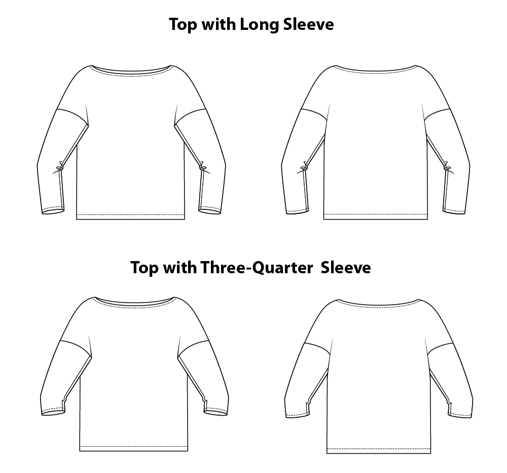 Uvita Top Digital Sewing Pattern (PDF)