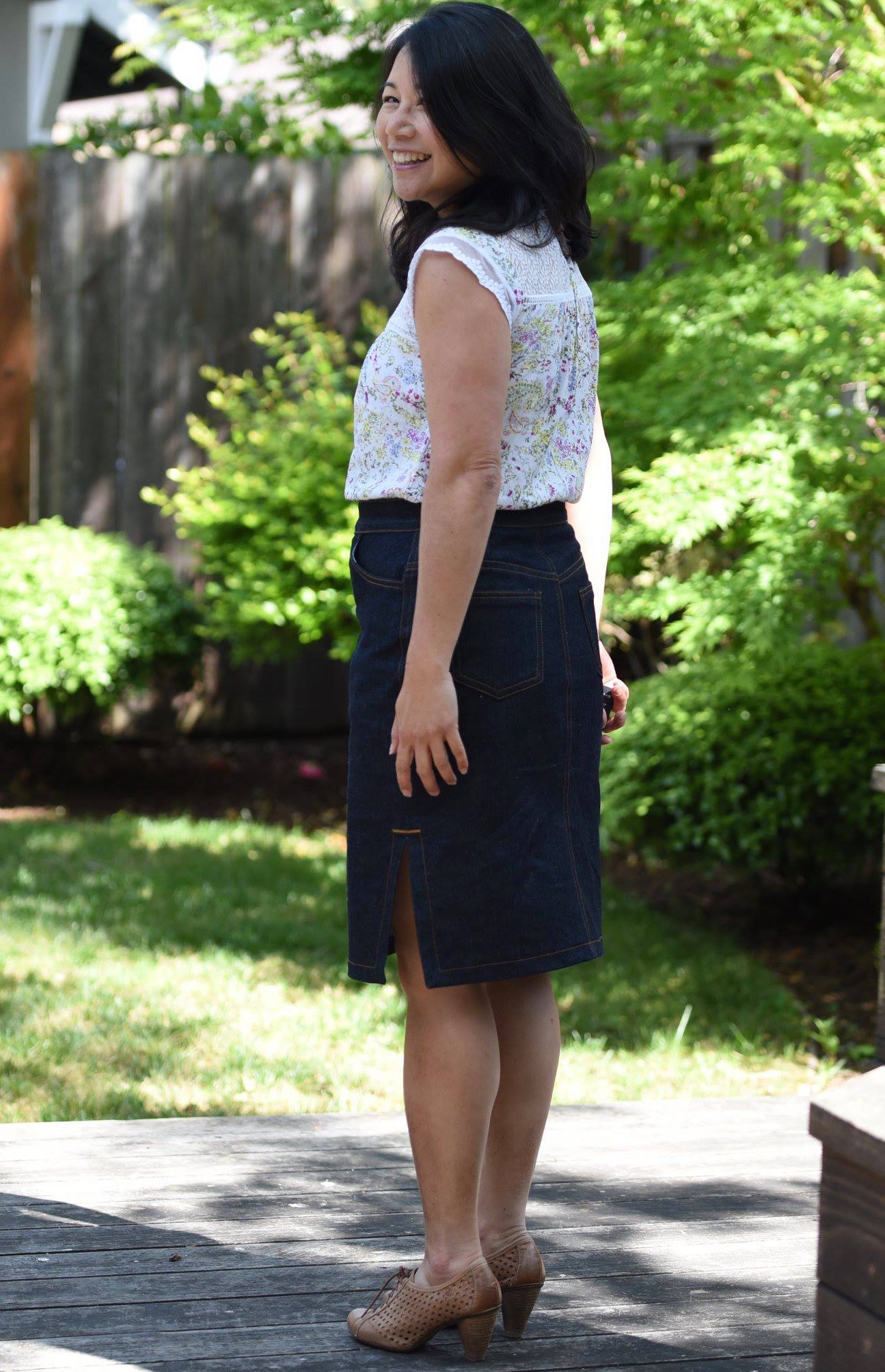 Itch to Stitch Danube Jean Skirt PDF Sewing Pattern