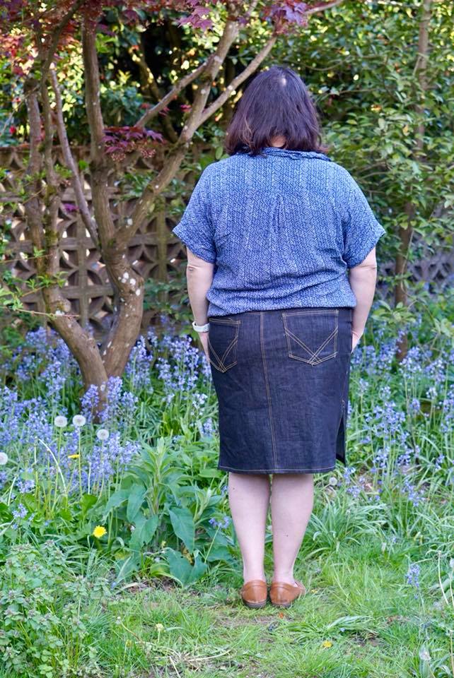 Itch to Stitch Danube Jean Skirt PDF Sewing Pattern