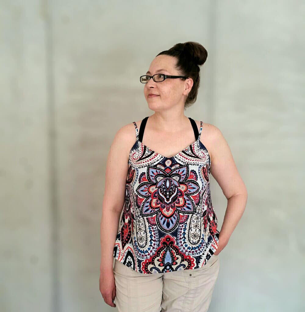 Itch to Stitch Crystal Cove Cami PDF Sewing Pattern