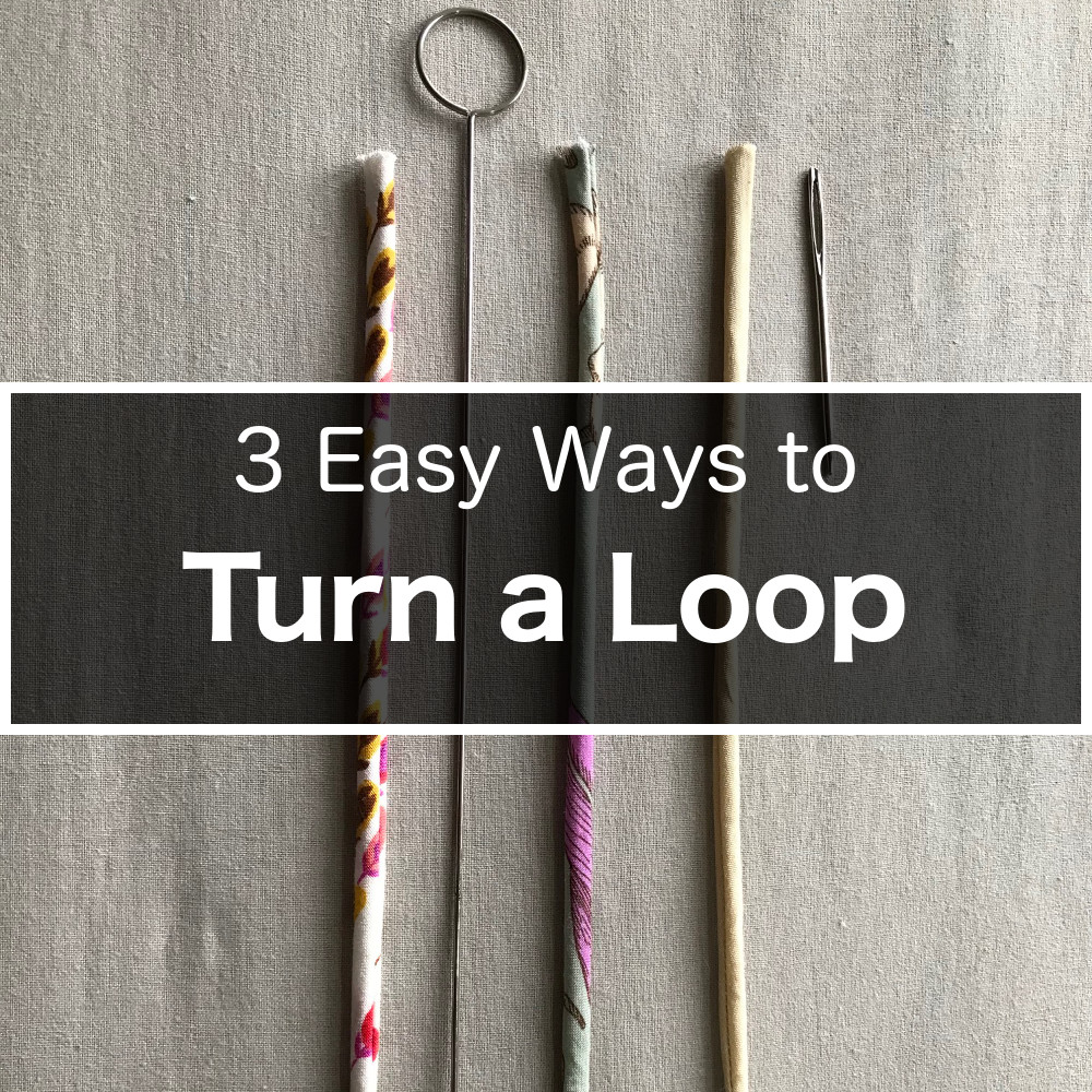 Sewing Glossary: How To Sew a Button Loop Tutorial – the thread