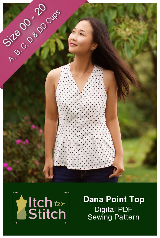 Itch to Stitch Dana Point Top PDF Sewing Pattern