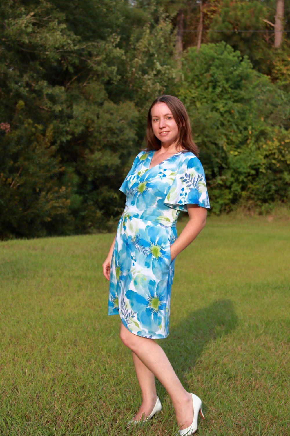 Itch to Stitch Petaluma Faux Wrap Dress PDF Sewing Pattern