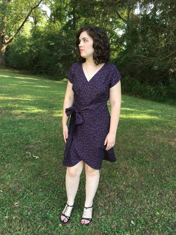 Itch to Stitch Petaluma Faux Wrap Dress PDF Sewing Pattern