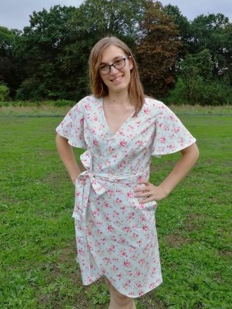 New Sewing Pattern: Petaluma Faux Wrap Dress | Itch to Stitch