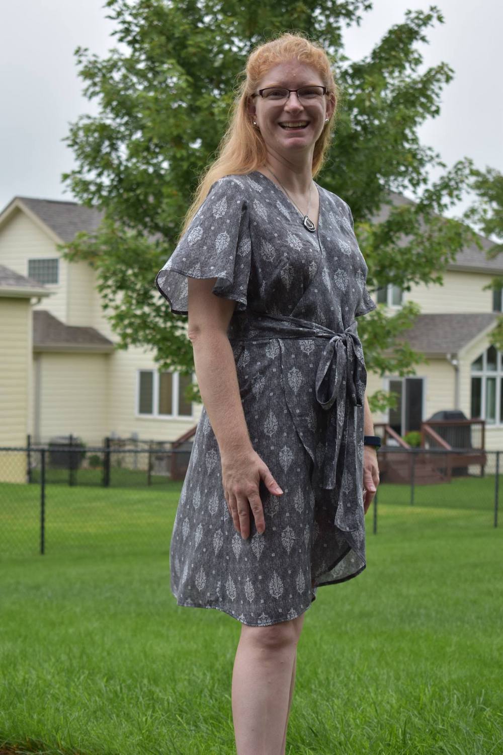 Petaluma Faux Wrap Dress Digital Sewing Pattern (PDF)