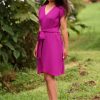 Itch to Stitch Petaluma Faux Wrap Dress PDF Sewing Pattern